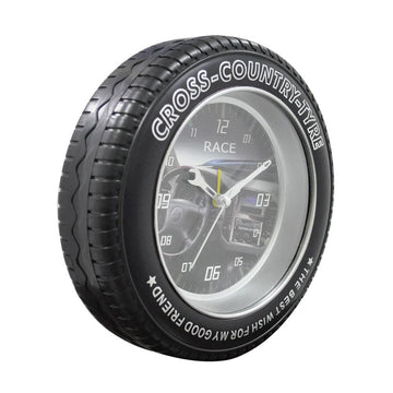Cross Country Tyre Desk Alarm Clock